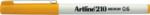 Artline Liner ARTLINE 210, varf fetru 0.6mm - galben (EK-210-YE) - officeclass
