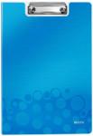 Leitz Clipboard dublu LEITZ Wow, polyfoam - albastru metalizat (L-41990036) - officeclass