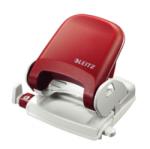 Leitz Perforator 25 coli, LEITZ 5005 - rosu (L-50050025) - officeclass