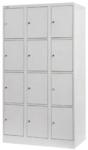  DULAP METALIC PENTRU VALORI CU 12 COMPARTIMENTE, 900x500x1850 mm, FIRST (96002363) Dulap arhivare