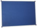  PANOU TEXTIL ALBASTRU 2 FETE ECONOMIC 60x90 cm, rama aluminiu (98114947)