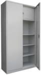 Viamond Fiset metalic Asamblat 3 rafturi si seif 900x400x1800 mm (LxlxH), 60 kg/polita, ECO+ (61004471) Dulap arhivare