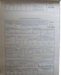  Foi de parcurs marfa, format A4, orientare vedere, 100 file, albastre, inseriate (FOIPM)