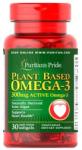 Puritan's Pride - Plant Based Omega - 300 Mg Active Omega-3 - 30 Kapszula