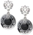 Preciosa Magical Ornament - Cercei de argint Preciosa (Black)