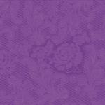  sötétlila(7252) dombornyomott szalvéta 33x33 (15 db) LACE