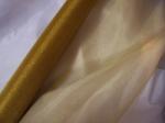  Arany organza dekorációs anyag - 47 cm széles, 10 méter hosszú-014
