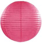  papír lampion gömb, 35 cm-es, pink
