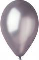  metál lufi 30 cm - 018 ezüst