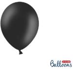  pasztel lufi 27 cm -010 fekete