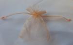  9*13 cm organza tasak ciklámen