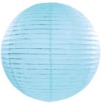  világoskék papír lampion gömb 35 cm-es-011