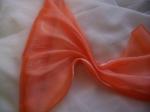  Szatén-organza (47 cm * 10 m) narancs