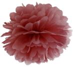  papír gömb / pom-pom (25 cm átmérő )bordó/marsala