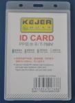 KEJEA Suport PP water proof, pentru carduri, 91 x 128mm, vertical, 5 buc/set, KEJEA - transparent (KJ-T-768V)