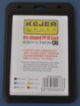 KEJEA Suport PP tip arc, pentru carduri, 74 x 105mm, orizontal, 5 buc/set, KEJEA - negru (KJ-T-673V) - ihtis