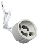 LED Labs GU10 kerámia foglalat 230V - beépíthető (csak GU10! ) (MG-GU10 (20-0000-34))