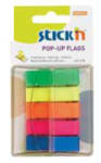 Stickn STICK'N index oldaljelölő film (26029) 12x45mm neon SZÍNEK 5X30lap