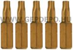 Makita titánium bit T9x25 mm - 5 db (P-48153)
