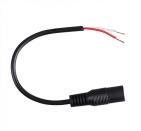  Конектор 5.5x2.1mm Лента -DC Адаптор-10см кабел (373-F)