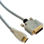  ECH-126A-S DVI-D dugó-HDMI dugó, szerelt kábel 1, 5m
