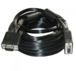  7593-FPS-5 VGA hosszabbító kábel 5m árnyékolt fekete