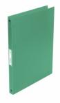 Q-CONNECT Caiet mecanic 4 inele - D16mm, coperti flexibile PP, Q-Connect - verde transparent (KF02919)
