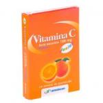 AMNIOCEN Vitamina c junior, cu aroma de portocale 20tbl AMNIOCEN