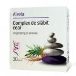 Alevia Complex de slabit ceai cu ginseng si ananas 30plicuri ALEVIA