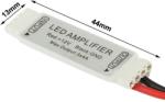  93340 4 Pól. Mini LED Erősítő RGB 3528/5050 LED led szalagokhoz, DC12V
