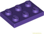 LEGO® Alkatrészek (Pick a Brick) Sötét lila 2X3 Lapos Elem 4225142