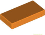 LEGO® Alkatrészek (Pick a Brick) Narancs 1X2 Csempe 4188771