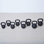 m-tech X100571 Öntöttvas kettlebell gumi talppal, 12 kg - megafit - 15 513 Ft