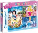 Clementoni SuperColor - Disney Princess 3x48 db-os (25211)