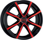 Mak Milano 4 Black & Red CB60.1 4/100 15x6 ET38