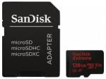 SanDisk microSDXC Extreme 128GB C10/UHS-I/U3/V30 SDSQXAF-128G-GN6MA (173422)
