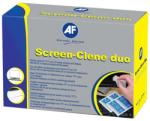 AF Tisztítókendő, képernyőhöz, 20 db nedves-száraz kendőpár, AF "Screen-Clene Duo (TTIASCR020) - officesprint
