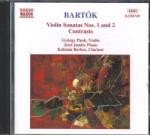 NAXOS Bartók Béla: Bartók Béla: Violin Sonata No. 1, 2 / Contrasts