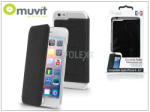muvit Crystal Folio - Apple iPhone 6 Plus/6S Plus case black (I-MUCRF0022)