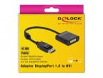  Displayport M - DVI F adapter 4K Delock 62601