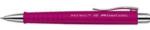 Faber-Castell Pix cu mecanism si grip roz POLY BALL FABER-CASTELL (FC241128) - ihtis