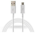 Samsung ECB-DU4EWE USB / microUSB töltő- és adatkábel, 1, 5m , fehér, ECO csomagolásban - speedshop