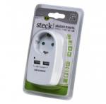 Steck ST 1-2U 1 Plug + 2 USB