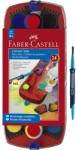 Faber-Castell Acuarele Connector Faber-castell 24 Culori / Cutie Plastic