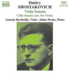 Shostakovich, D Viola Sonata/cello Sonata
