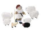 Goki Fa baba hajlítható végtagokkal, juhász bárányokkal