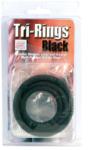 CalExotics Tri-Rings fekete