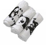 toTs Pleduri pentru înfășarea bebelușului Bamboo Black&White toT's-smarTrike cu animale 3 bucăţi roz (TO350121)