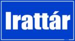  Irattár helyiségtábla matrica