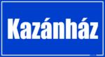  Kazánház helyiségtábla matrica